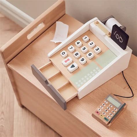 Houten speelgoedkassa Kid's Concept HUB - Jindl
