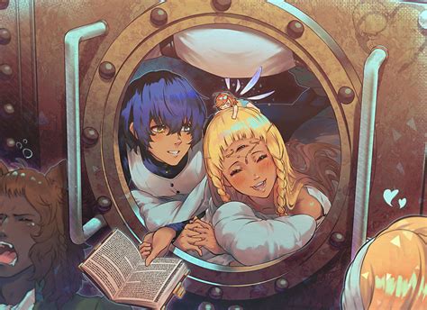 protagonist, gallica, eupha, junah, and basilio (metaphor: refantazio