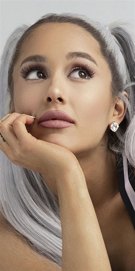White Hair Ariana Grande Wallpaper 2016