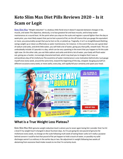 Keto Slim Max Diet Pills Reviews 2020.pdf | DocDroid