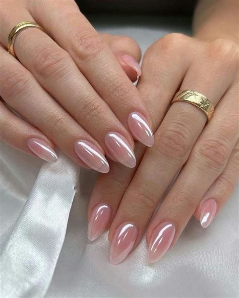 Ribbon-Adorned Frenchies & More “Strawberry Milk” Nail Ideas For Pink