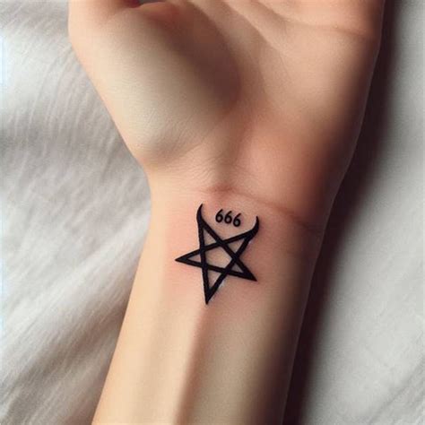 52 Vintage 666 Tattoo Ideas To Fly Away From Your Worries! – Tattoo ...