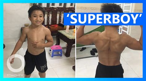 ‘Superboy’ Gets His Muscles From Rare Disorder - YouTube