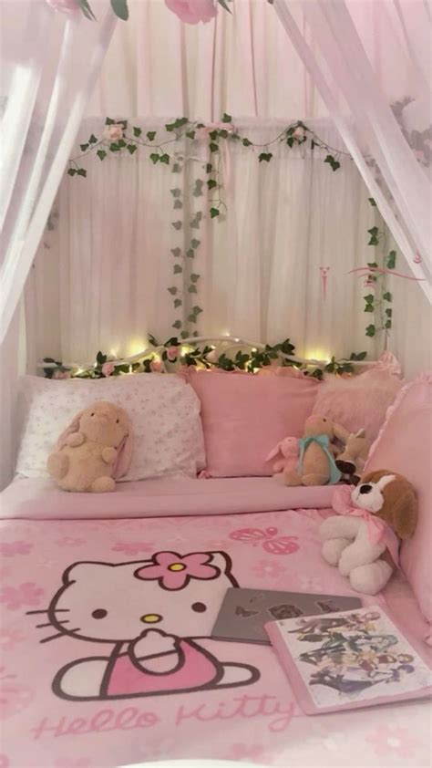 Hello kitty bedroom set 😍| bedroom set | hello kitty | Hello kitty room ...