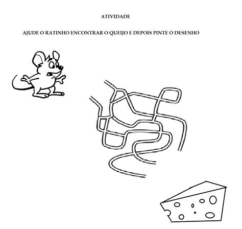 Atividade Para Imprimir E Colorir
