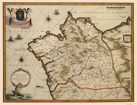 Galicia Map