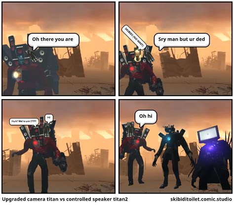 Upgraded camera titan vs controlled speaker titan2 - Comic Studio