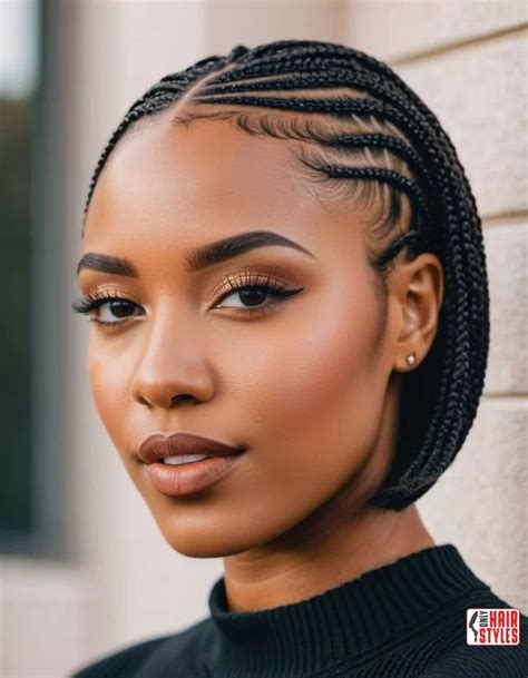 short natural haircuts  black women   faces bob braids