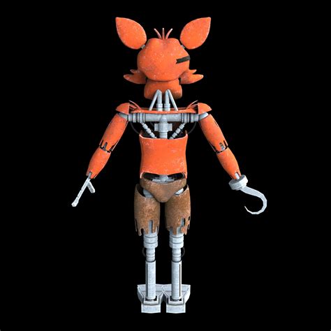 Fnaf 1 Foxy Full Wearable Body Parts With Head 3D Model STL - Etsy Israel