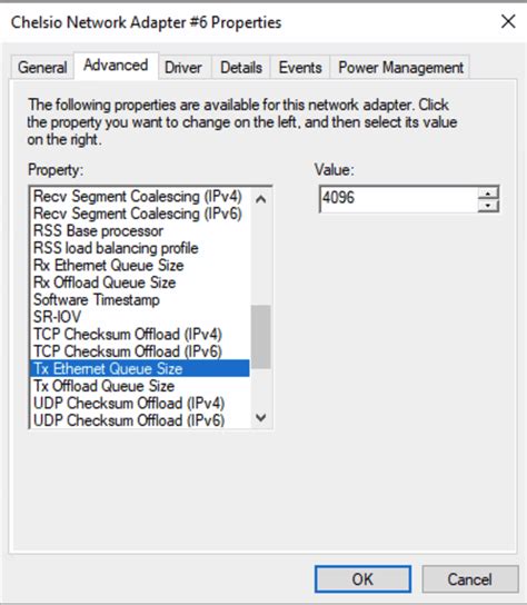 enable jumbo frames   server