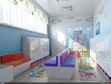 Раздевалка детского сада — Компьютерная графика и анимация — Render.ru ...
