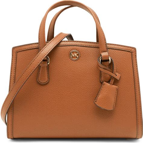 Michael Kors Кожен дамска чанта тип "куфарче" - GLAMI.bg