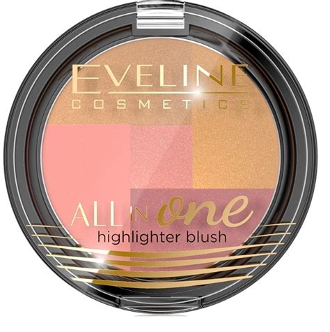 EVELINE Румяна многоцветная палитра тон 03 серии ALL IN ONE – купить в ...