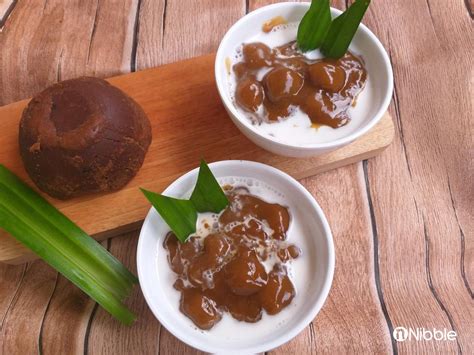 resep bubur candil ketan kenyal  manis nibble