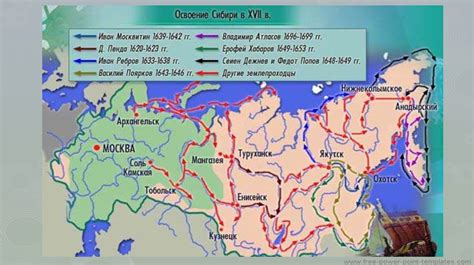 Освоение Сибири и Дальнего Востока в XVII веке - презентация онлайн