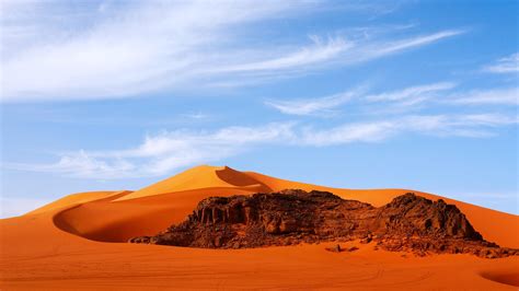 Africa Algeria Desert Dune Rock Sahara Sand 4K HD African Wallpapers