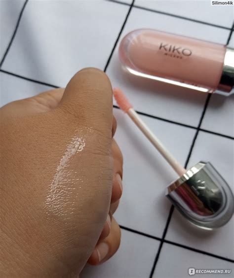 Блеск для губ KIKO 3D HYDRA LIPGLOSS - «Блеск для губ Kiko Milano ...