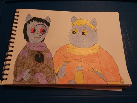 Brighton and Moonscar showing faces. by BriMG29 on DeviantArt