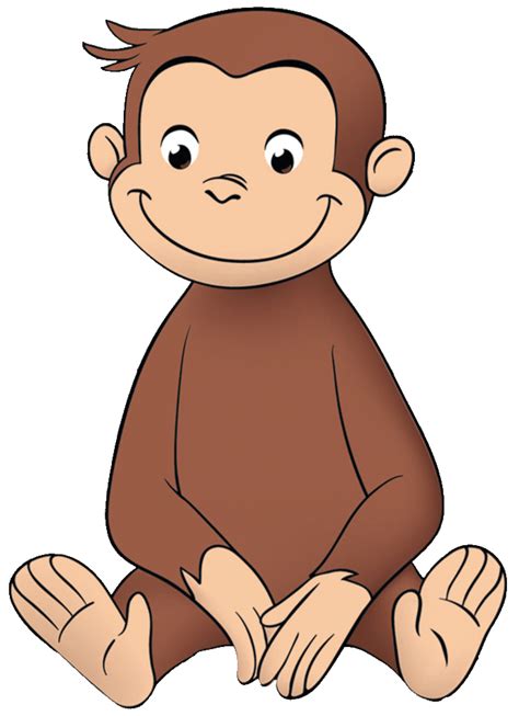 Curious George Sitting transparent PNG - StickPNG