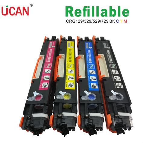 1 set UCAN CRG329 CRG729 CRG 729 329 129 Color Toner Cartridge for ...