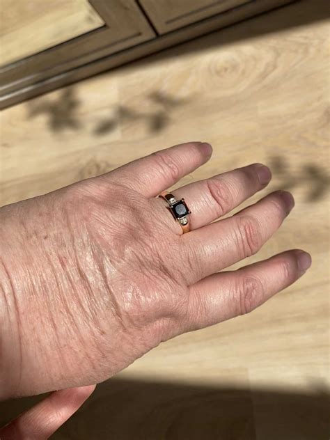 Золотое кольцо с гранатом и бриллиантами SUNLIGHT: розовое золото 585 ...