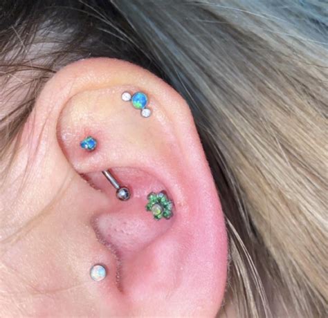 Changed out my rook for a smaller bar and some blue opal to match the ...