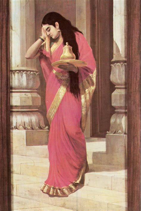 indian heritage paintings  raja ravi varma