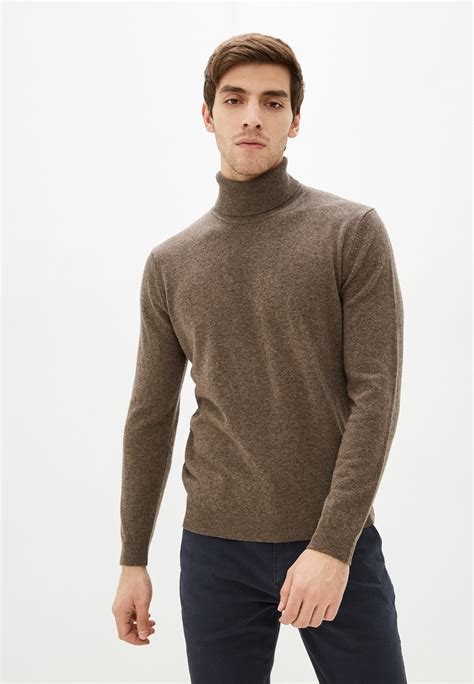 Водолазка United Colors of Benetton, цвет: коричневый, RTLAAV016201 ...