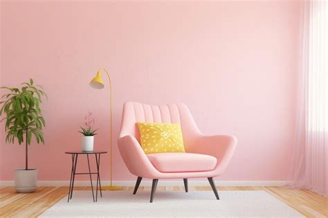 Premium Photo | Lemonade Pink Cute Wallpaper for Zesty Interiors