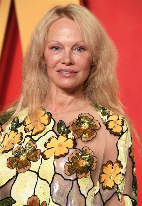 Pamela Anderson shows off glowing, makeup-free ethereal look for 2025 ...