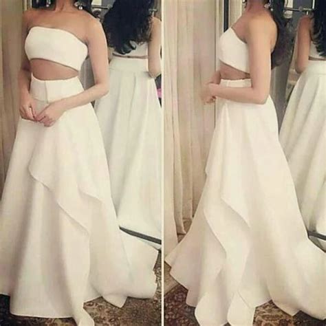 White Kiara Two Piece Set at Rs 10999 | Ladies Dress | ID: 26122966812