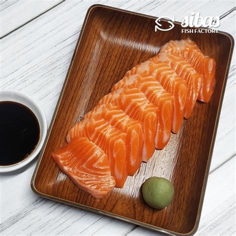 Jual Salmon Sashimi Grade 1 Pack - Ikan Fresh Sashimi Sushi Jepang ...