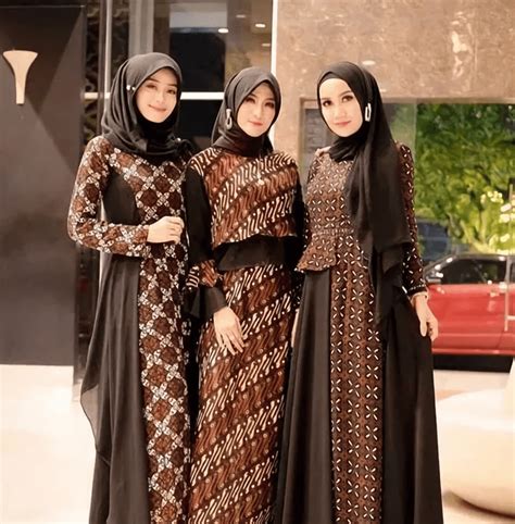 inspirasi model baju batik  cocok  pesta pernikahan