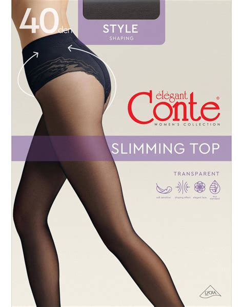 Conte STYLE 40 Modeling Tights - Comfort and Elegance