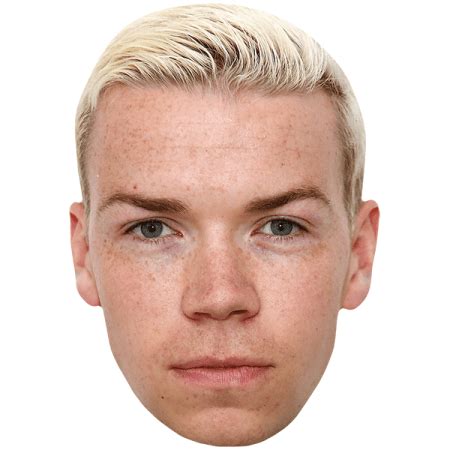 Will Poulter (Beard) Mask - Celebrity Cutouts