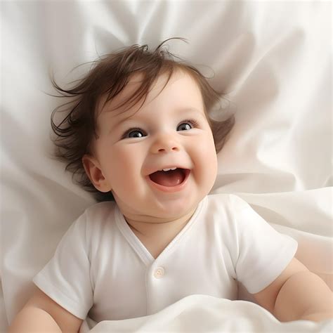 Premium AI Image | Happy baby photo