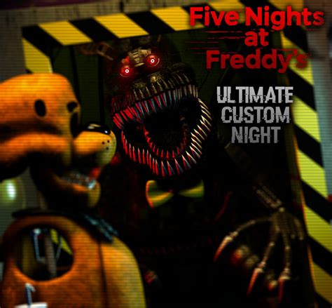 ultimate custom night nightmare  aftonproduction  deviantart
