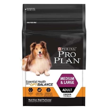 Buy Purina Pro Plan OptiBalance Adult Medium & Large Breed Dry Dog Food ...
