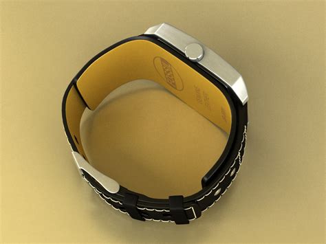 Fossil Watch male 3D Model - FlatPyramid