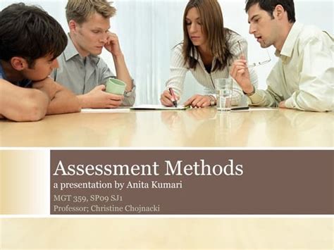 assessment methods pptx