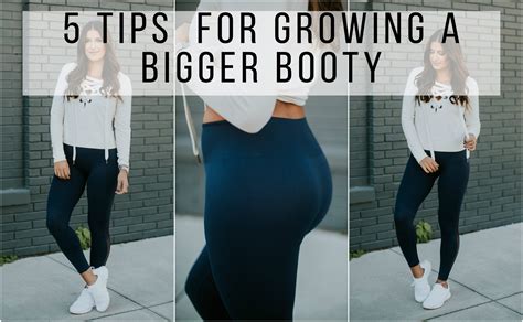 5 Tips For Growing a Bigger Booty | A Southern Drawl