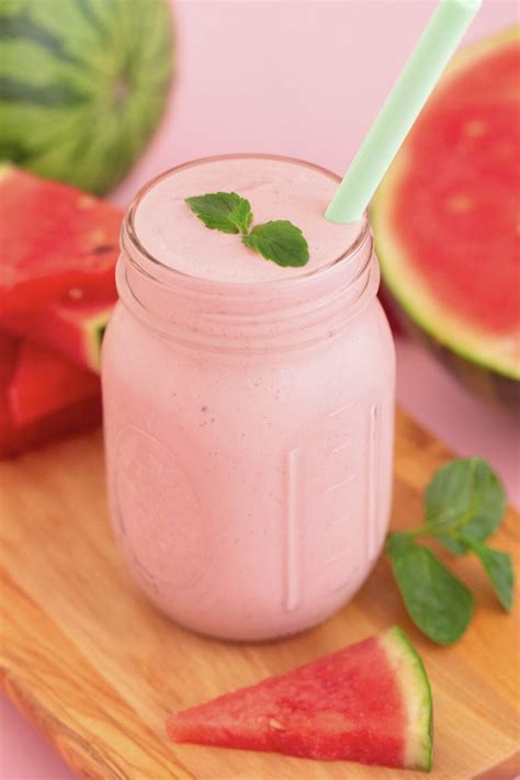 creamy watermelon smoothie mind  munch