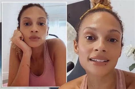 BGT star Alesha Dixon works up a sweat in figure-hugging gymwear in ...