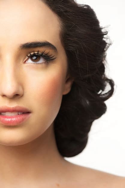 premium photo beautiful girl  frame