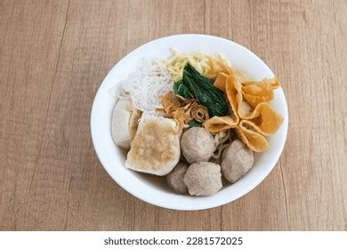 Bakwan Malang Bakso Malang Traditional Food Stock Photo 2281572025 ...