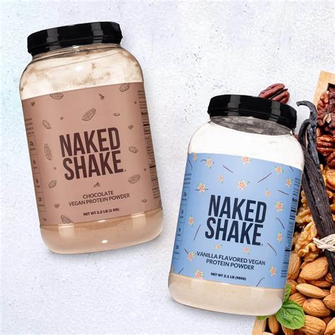 Chocolate Vegan Protein Powder - Plant Based 20g Protein | Naked Shake
