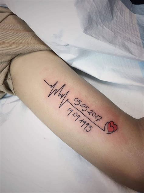 Heartbeat tattoo designs top 30 ideas in 2023 – Artofit