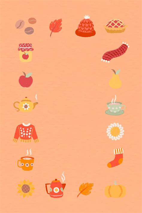 collection  autumn leaves vector  stock vector