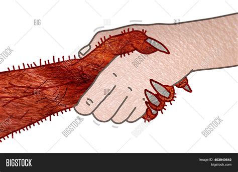 hand drawn devil human image photo  trial bigstock