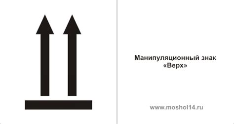 Манипуляционные знаки для маркировки грузов